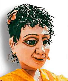 Portrait de Rita, la kaskarot de St Jean de Luz