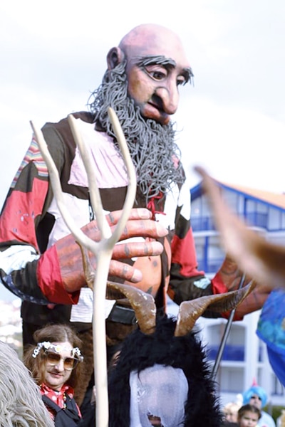 Marionnette Bahaur, le personnage le plus énigmatique de la mythologie basque.  