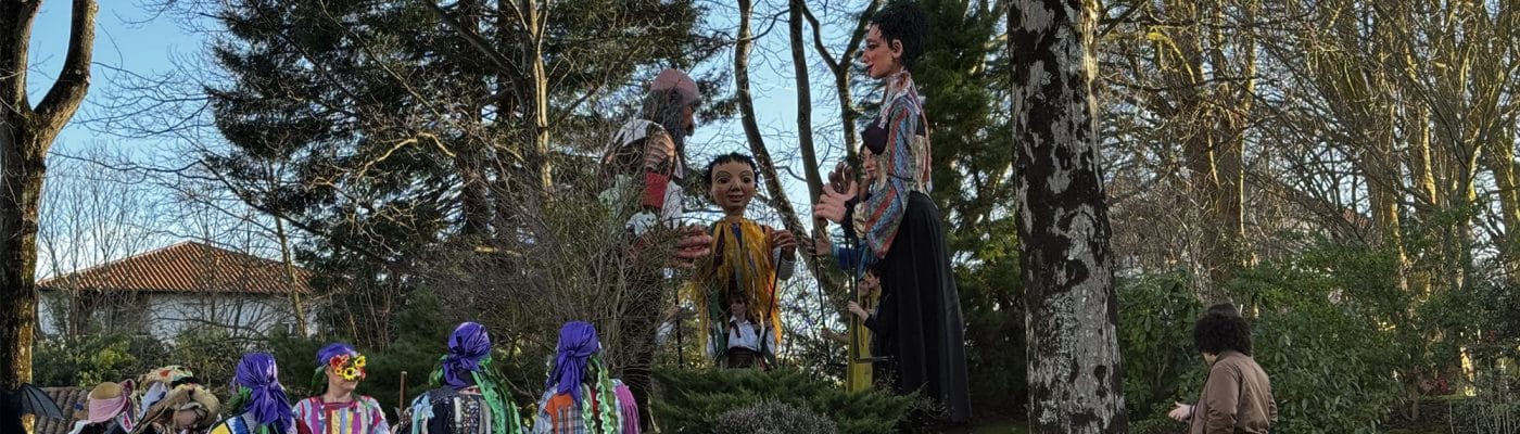carnavals au pays basque, les géants de Kilika au coeur de a fête